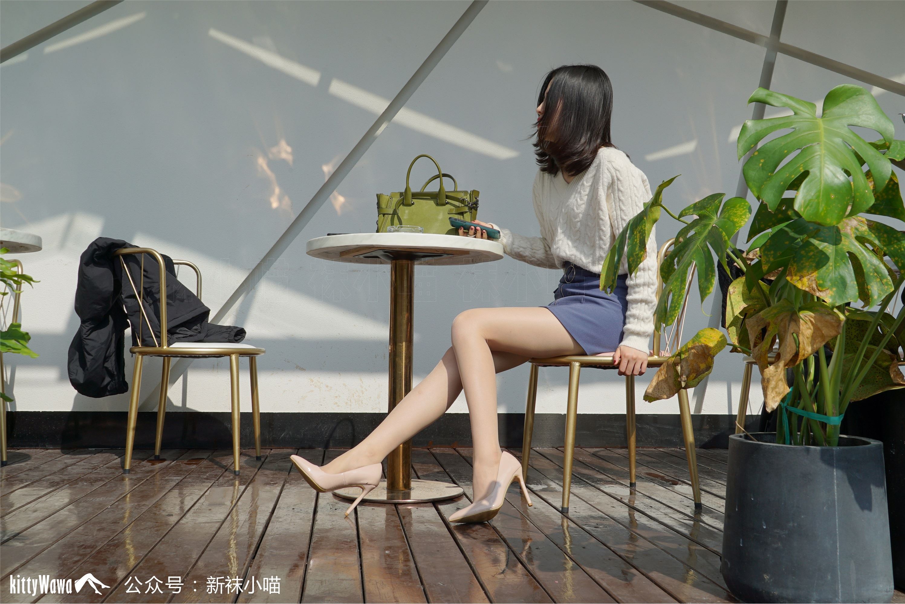 kittyWawa袜小喵故事集  KTS004 偶遇老同学